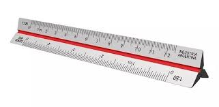 Miniescalimetro plantec 10cm escalas bajas