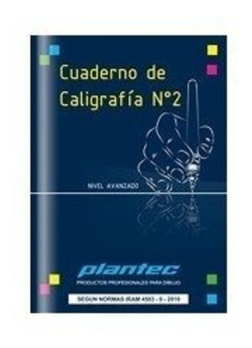 Cuaderno de caligrafia plantec numero 2