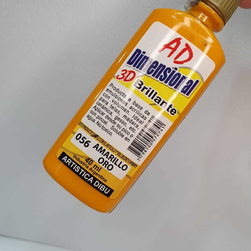 Dimensional ad 3d 056 - amarillo oro x 40ml