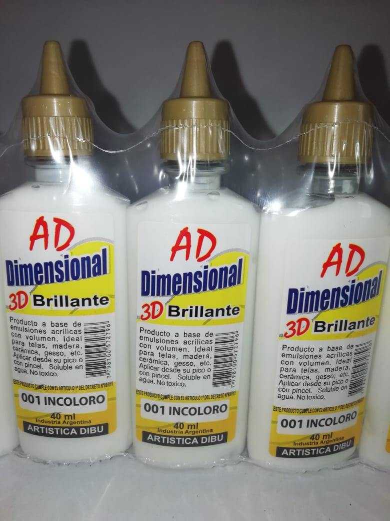 Dimencional ad 3d 001- incoloro