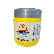 Acrilico ad 200ml 041 - amarillo medio
