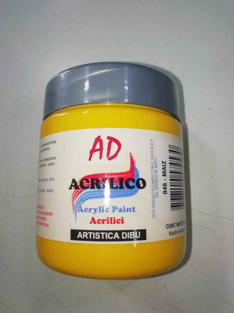 Acrilico ad 200ml 046- maiz