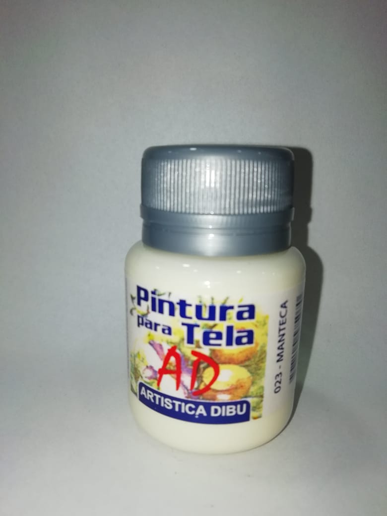 Pintura p/tela manteca