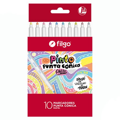 Marcadores filgo pinto x10 colores
