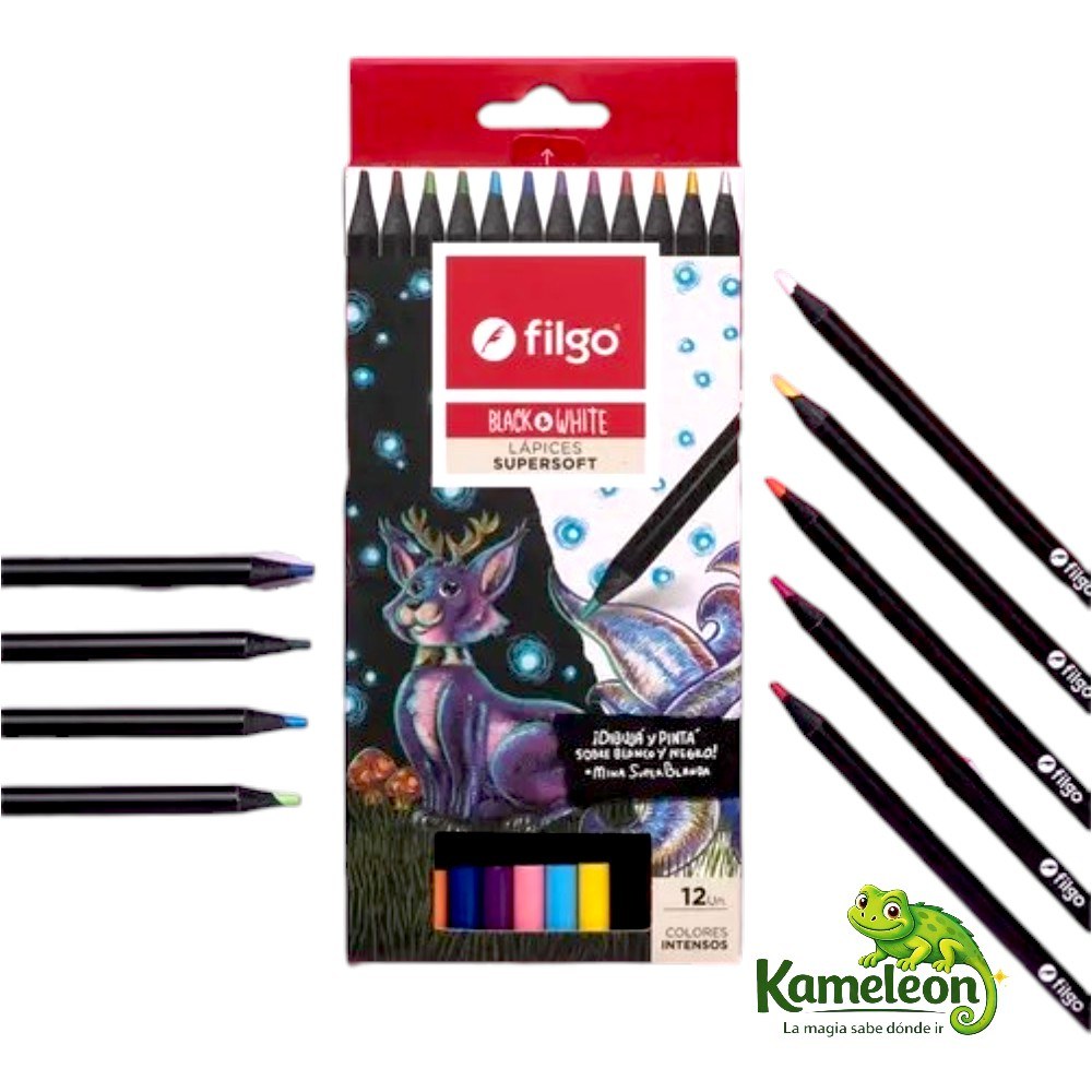 Lapices filgo color supersoft x 12