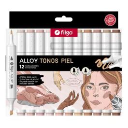 Marcador alloy artistico filgo: tonos piel
