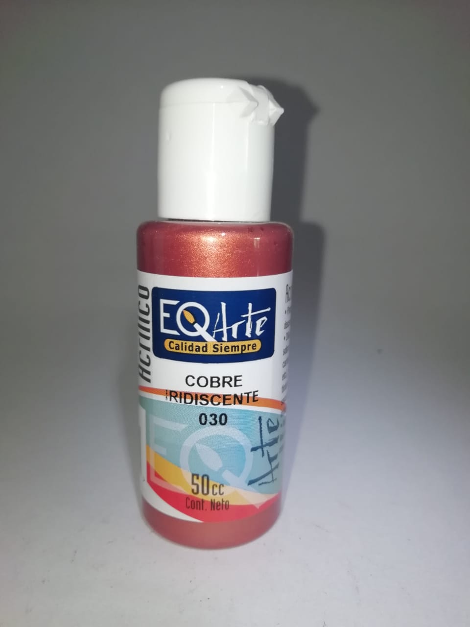 Acrilico eq cobre iridiscente-030
