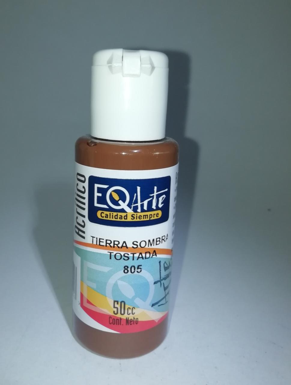 Acrilico eq tierra sombra tostada-805