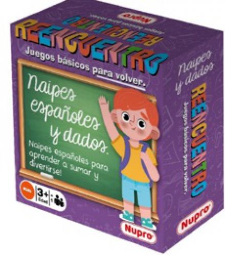 Juego de naipes espaÑoles y dados 