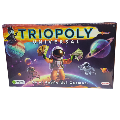 Juego de mesa triopoly universal