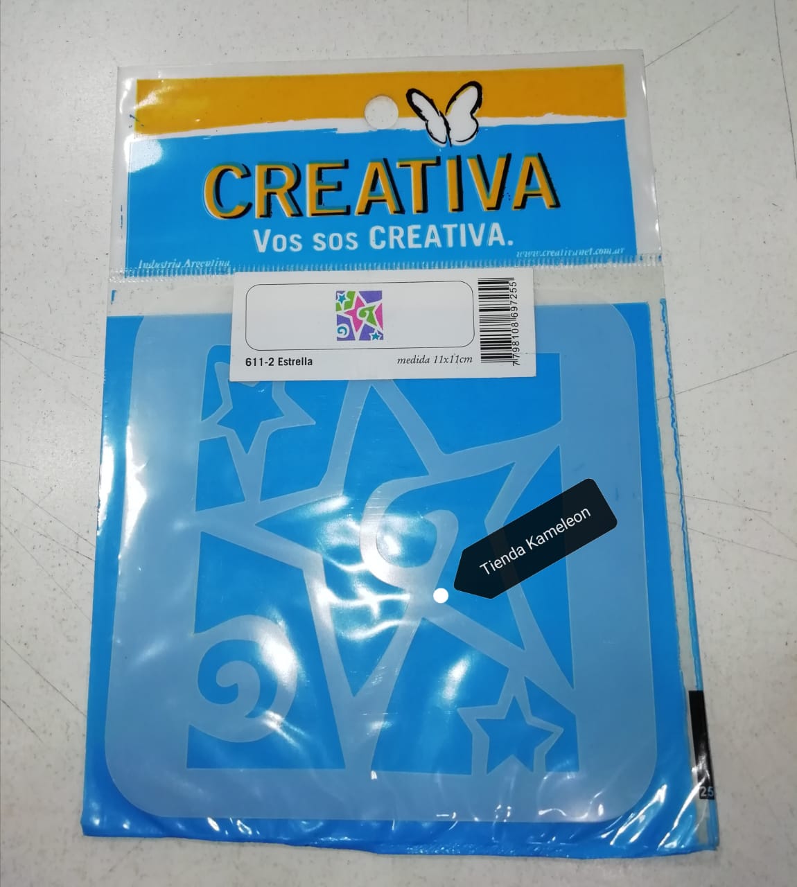Stencil estrella 611-2