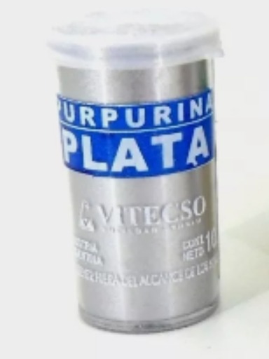 Purpurina plata