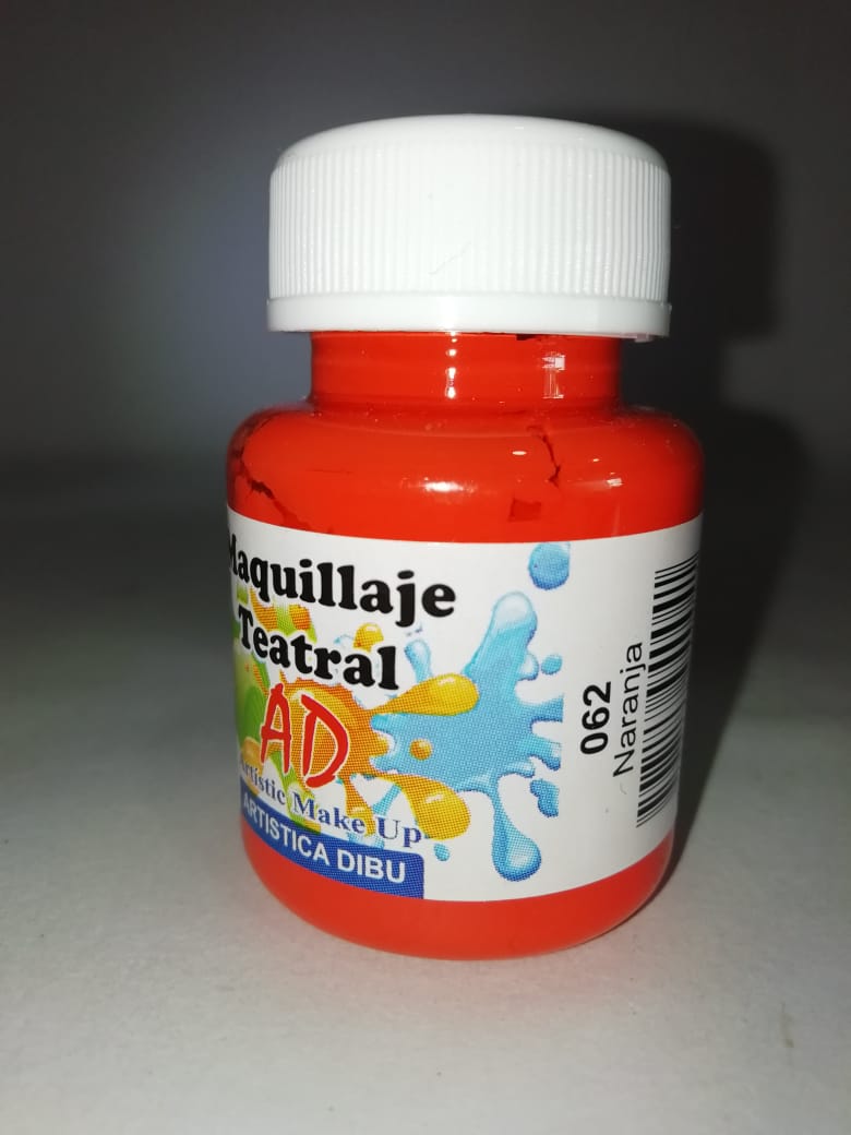 Maquillaje teatral 62- naranja x 40ml