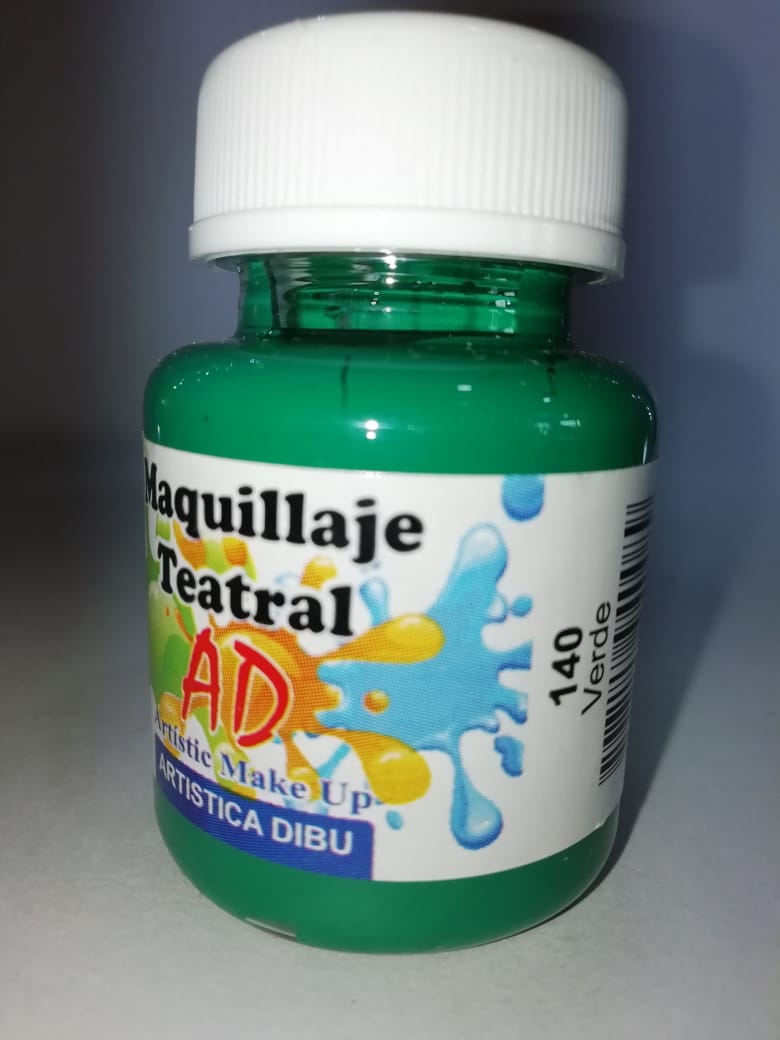 Maquillaje teatral 140- verde x 40ml