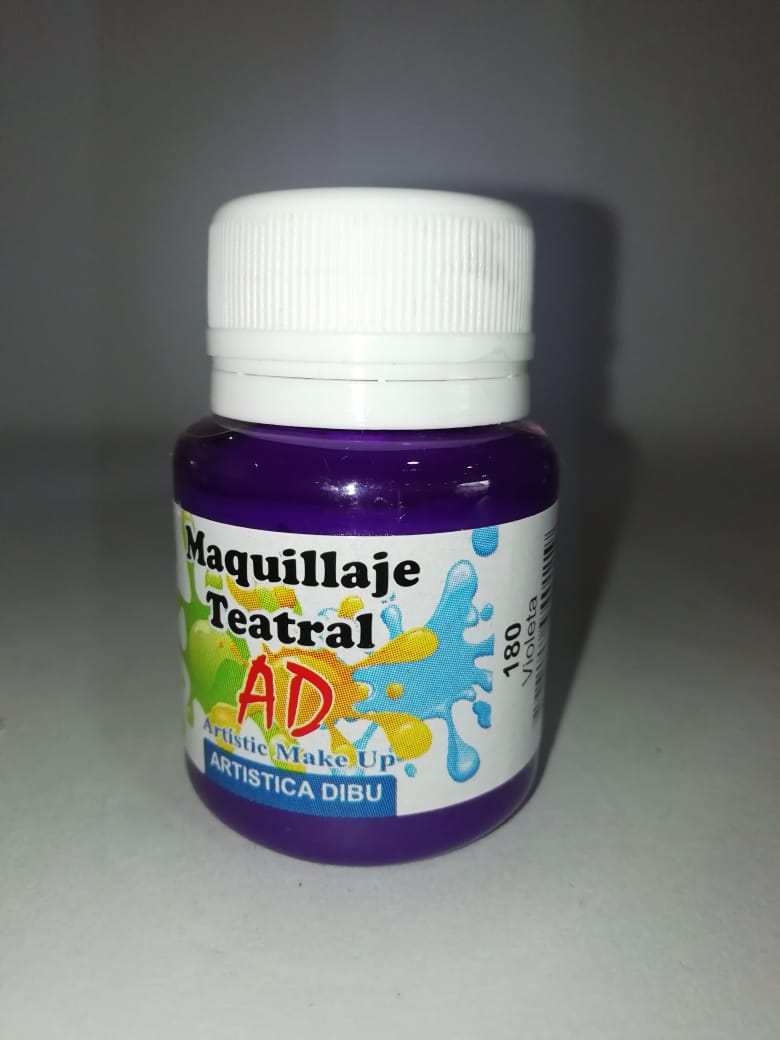 Maquillaje teatral 180- violeta x 40ml.