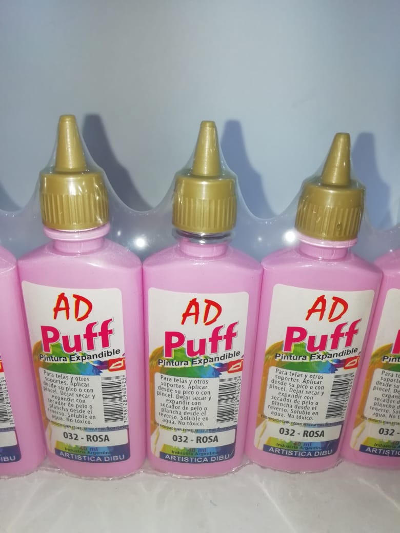 Pintura ad puff 032- rosa
