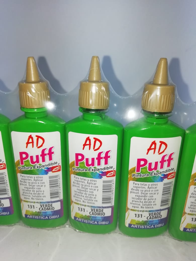 Pintura ad puff 131- verde cadmio