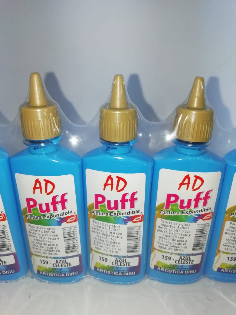 Pintura ad puff 159-azul celeste