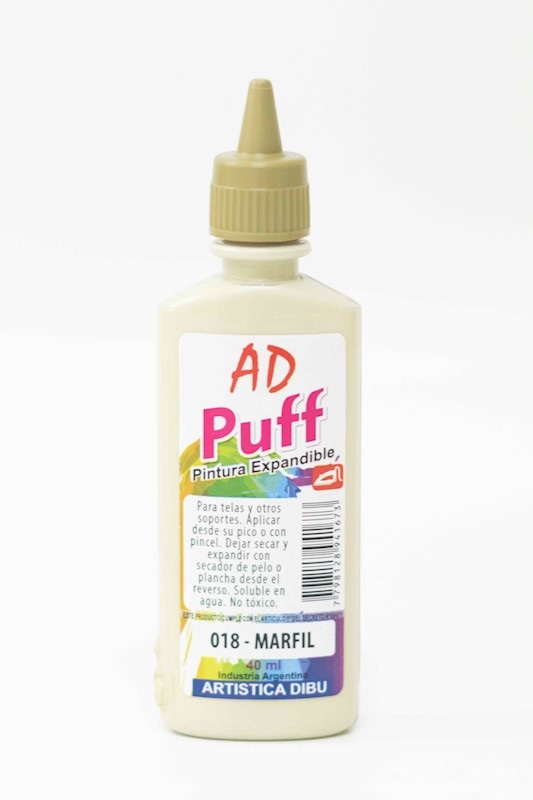 Pintura ad puff  18- marfil 