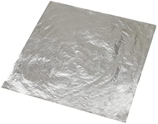Laminas de metal plata  a la hoja