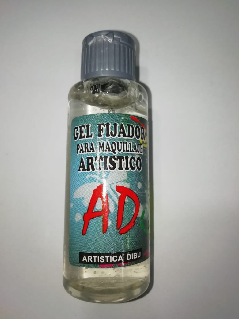 Maquillaje teatral gel fijador para maquillaje artistico