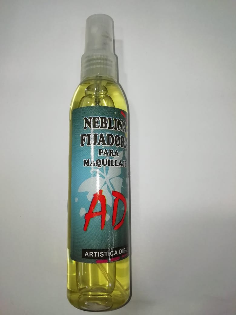 Maquilaje teatral neblina fijadora para maquillaje