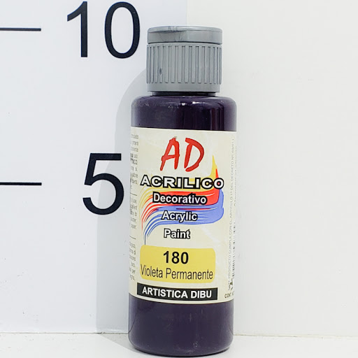 Acrilico ad violeta permanente - 180 x 60 ml.