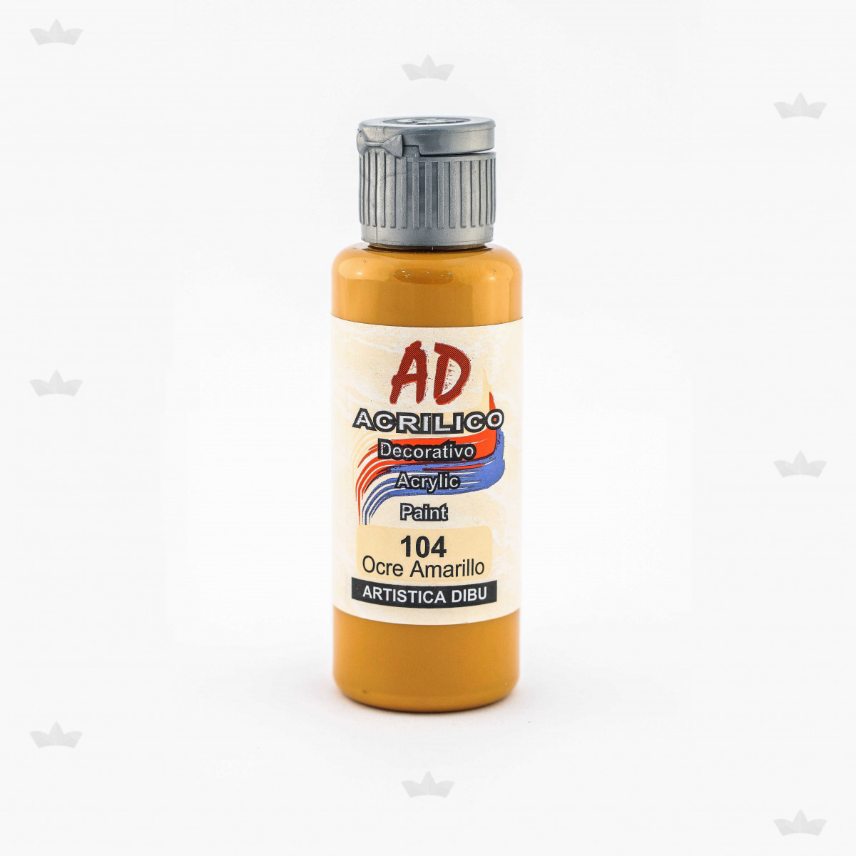 Acrilico ad ocre amarillo - 104 x 60 ml.