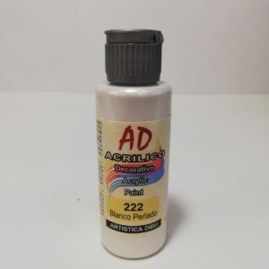 Acrilico ad blanco perlado - 222 x 60 ml.