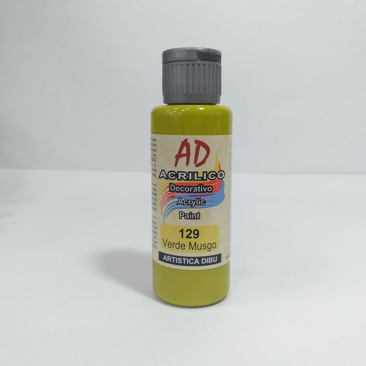Acrilico ad verde musgo - 129 x 60ml.