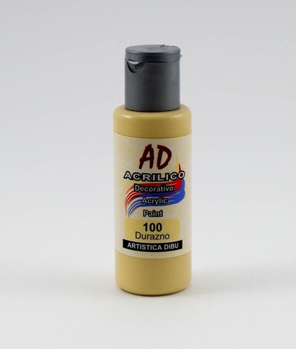 Acrilico ad durazno - 100- x 60 ml.
