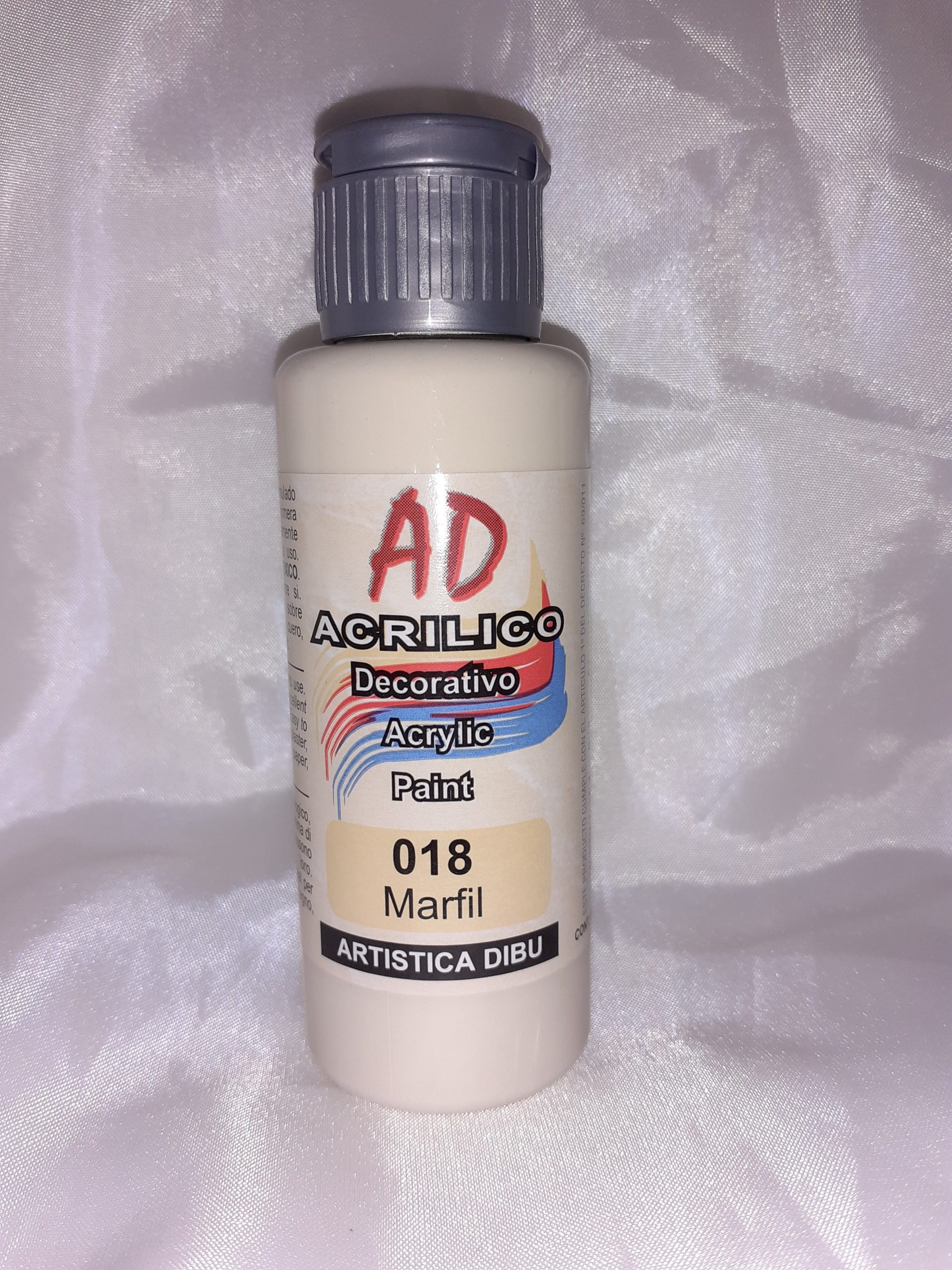 Acrilico ad marfil - 018 x 60ml.