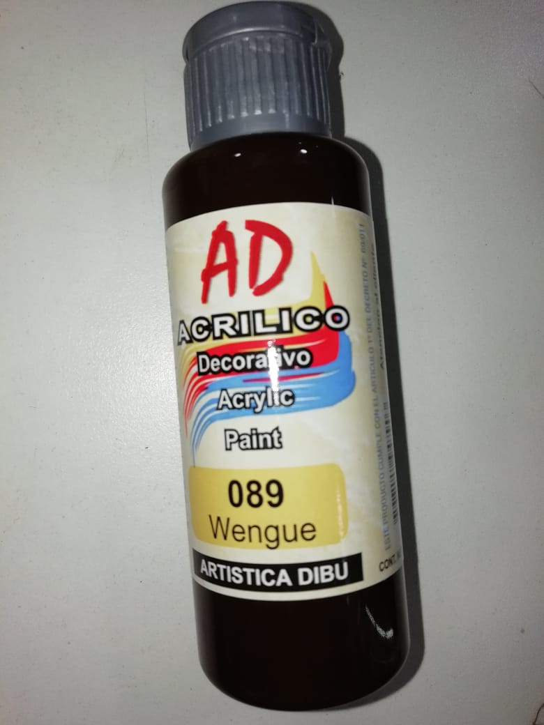 Acrilico ad wengue - 089 x 60 ml.