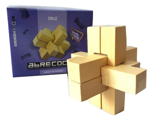 Juego de ingenio abrecocos "cruz"