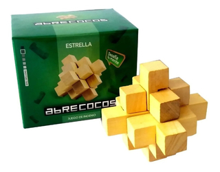 Juego de ingenio abrecocos "estrella"