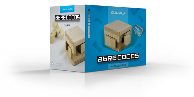 Juego de ingenio abrecocos "caja rusa"