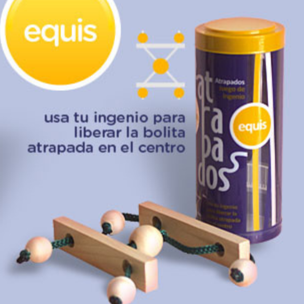 Juego de ciencias "atrapados equis"