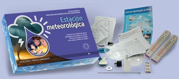 Juego de ciencias "estacion meteorologica"