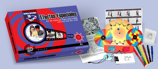 Juego de ciencias "efectos especiales"