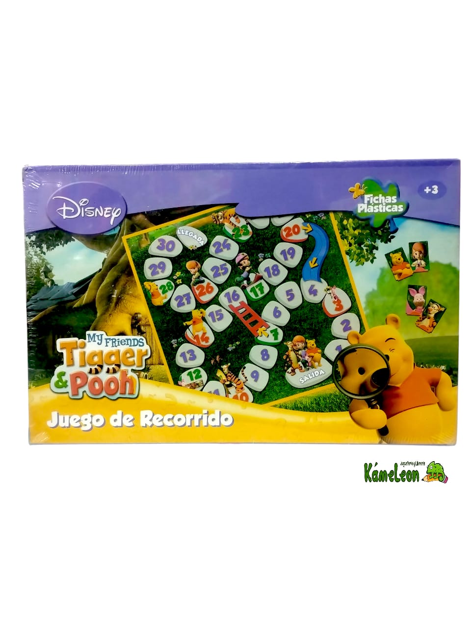 Juego de recorrido: mis amigos tigger y pooh