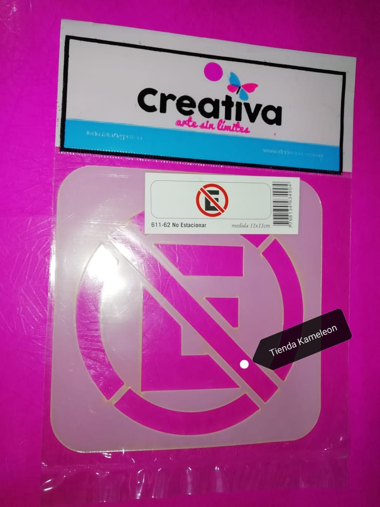 Stencil no estacionar 611-62