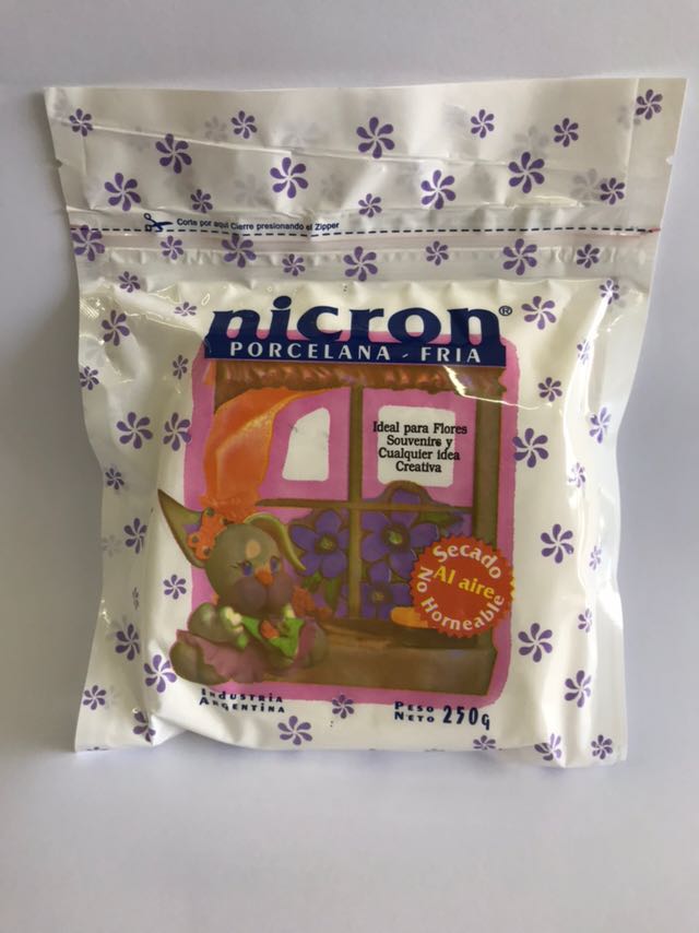 Porcelana nicron fria tradicional x 250g