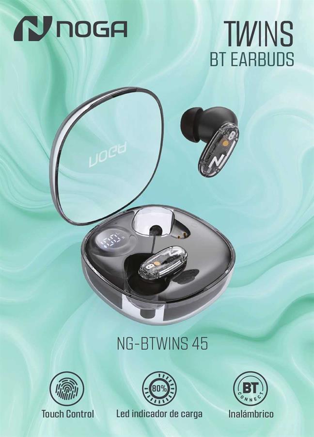 Auriculares inalambricos noga: ng.btwins 45