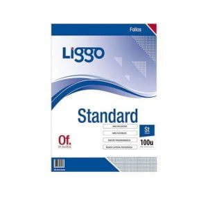 Folio oficio x 100un. liggo