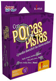 Juego de mesa con pocas pistas