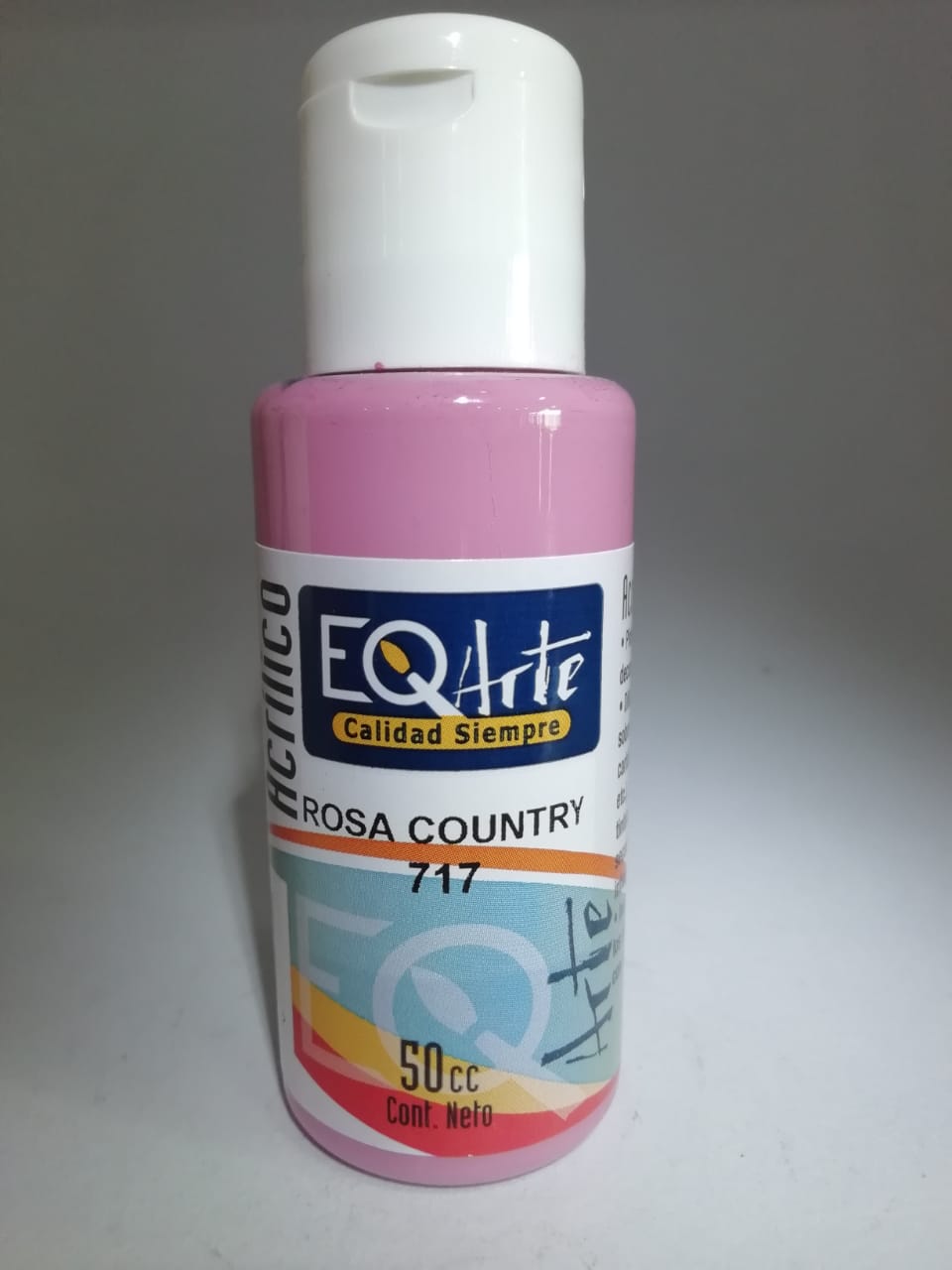 Acrilico eq rosa country -717