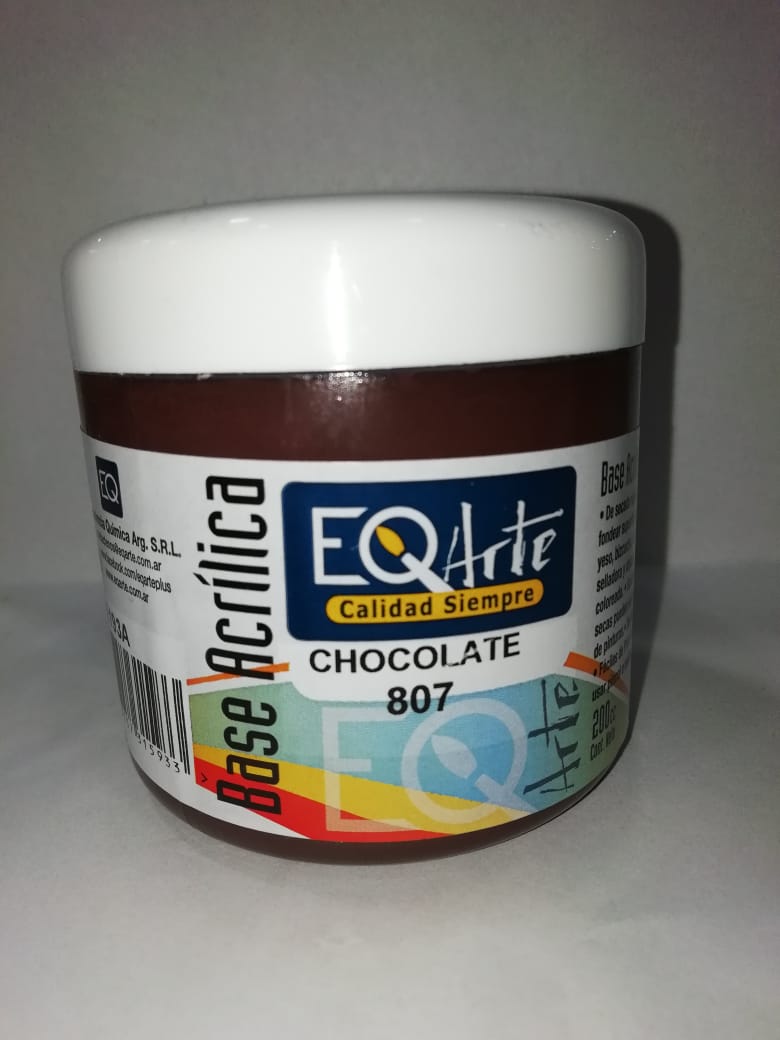 Base eq acrilica chocolate 807