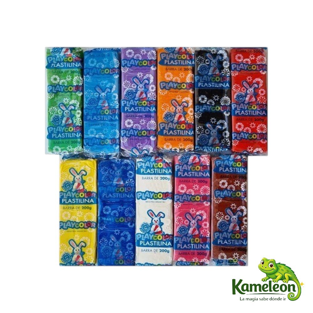Plastilina playcolor  pan de  200 gs