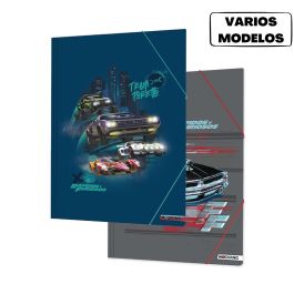 Carpeta mooving 3 solapas rapido y furioso