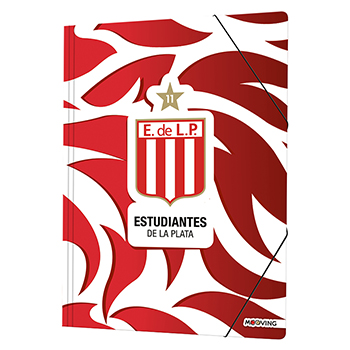 Carpeta mooving 3 solapas oficio estudiantes de la plata